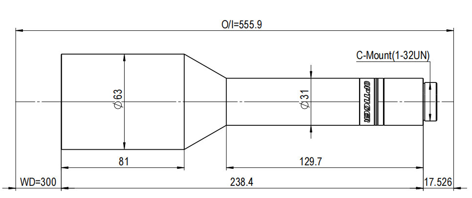 OTLZ17.6-10-300C drawing